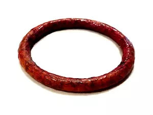 Schmuck Armband Jonc Leder Reptilienhaut Armreif Nr. 4 - Bild 1 von 1