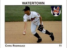 1996 Watertown Indians Team Issue #26 Chris Rodriguez Severn Davidsonville MD 