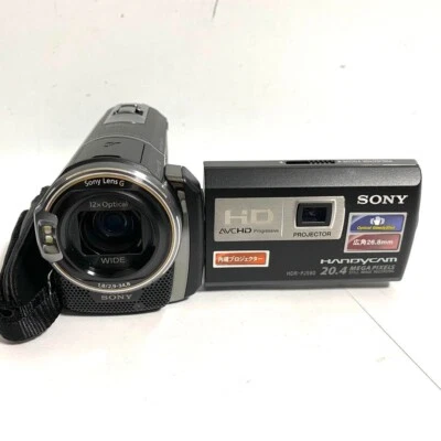 SONY HDR-PJ590V Handycam Video Camera Black Very Good - Image 1 of 4