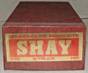 Model Die Casting/Roundhouse - Plastic - HO 3-Truck Shay Kit - Previously Owned - Picture 1 of 3