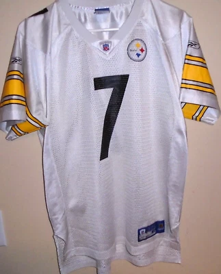 Camiseta de fútbol americano juvenil Pittsburgh Steelers Ben Roethlisberger XL 18-20 Reebok  Foto 1 de 2