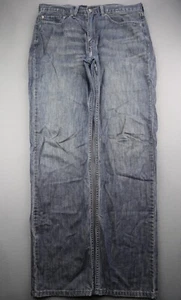 Men's 2018 Levi's 514 Jeans Straight Fit Distressed Size 34x34 (Msr 35x34) - Picture 1 of 10