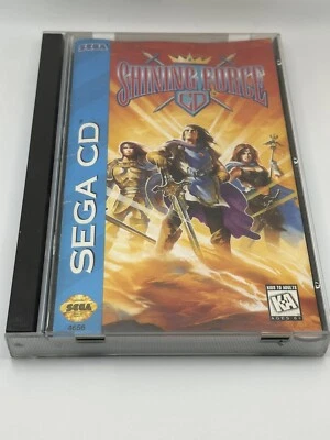 Shining Force CD (Sega CD, 1994) Complete CIB - Image 1 of 4