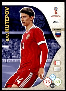 Panini World Cup 2018 Adrenalyn XL - Ilya Kutepov Russia No. 286