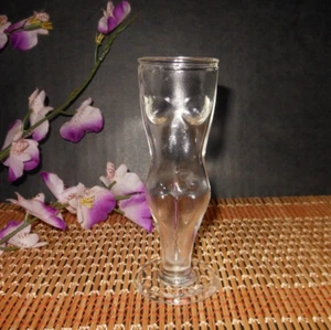 VETRO DA TIRO BUSTO DAMA NUDA vintage - Foto 1 di 5