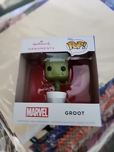 Hallmark Ornaments Funko Pop!  2023 Marvel GROOT Christmas Tree Ornament! - Picture 1 of 4