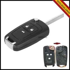 CARCASA LLAVE COCHE PARA CHEVROLET CAMARO CRUZE EPICA LOVA 3 BOTONES HU100 MANDO - Foto 1 di 2