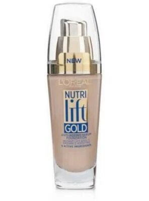 L'oreal Nutri Lift Gold Foundation 130 Warm Ivory Intense Brand - Image 1 of 2
