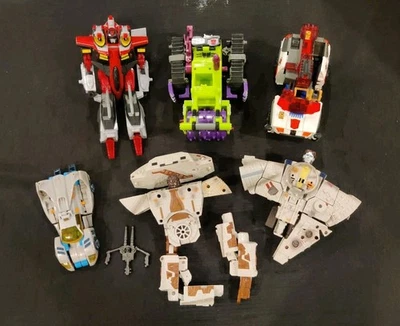 Transformers Lot For PARTS Starscream Scavenger Red Alert Blurr Armada Star Wars - Image 1 of 4