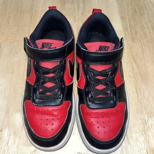 Nike Court Borough Low Recraft PS Schuhe Kinder Größe US 12,5C DV5457 600 rot schwarz - Bild 1 von 10