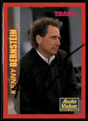 Signed 1995 Traks Auto Value #46 Kenny Bernstein IP Auto - Image 1 of 2