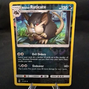 Juego Base Alolan Raticate 77/149 SM Holo Inverso Cualquiera 3 Envío Gratis  - Imagen 1 de 3