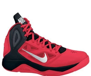 Zapato de baloncesto Nike Dual Fusion para hombre talla 11, modelo 610202-600 rojo/negro - Imagen 1 de 8
