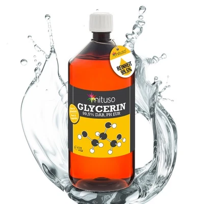 1000ml Glycerin 99,5% rein pflanzlich 1L Flasche mituso Glyzerin TOP Qualität