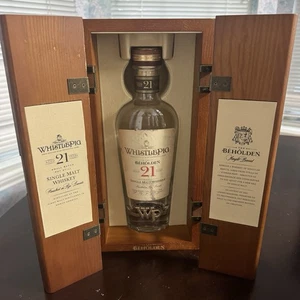 Whistle Pig 21 The Beholden Leerflasche mit Box, Whistlepig Whiskyflasche - Bild 1 von 16