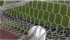 COPPIA RETI CALCETTO REGOLAMENTARI Mm.2,5 Rete Calcio - Foto 1 di 12
