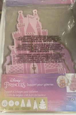 DISNEY PRINCESS Once Upon a Time DE LUJO SOPORTE PARA CUPCAKES DE 3 NIVELES ~ Fiesta de Cumpleaños Foto 1 de 2