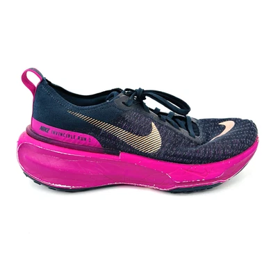 Womens 8 Nike ZoomX Invincible Run 3 Blue Pink Purple Road Track Running Shoes - Image 1 of 4