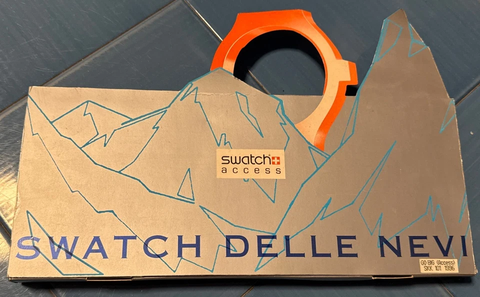 Swatch Special 1999 - GZ209PACK1 - If Package (Transparent) - NUOVO- Only Taiwan