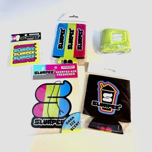 Lote de 5 pegatinas ambientador coche Koozie 7 Eleven Slurpee - Imagen 1 de 7