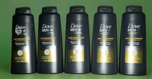 (5) Pack Dove Men Care Anti Dandruff Zinc 2in1 Shampoo Conditioner Hair 20oz - Picture 1 of 5