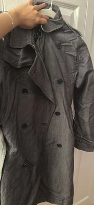 Banana Republic Trench Coat blue - Image 1 of 2