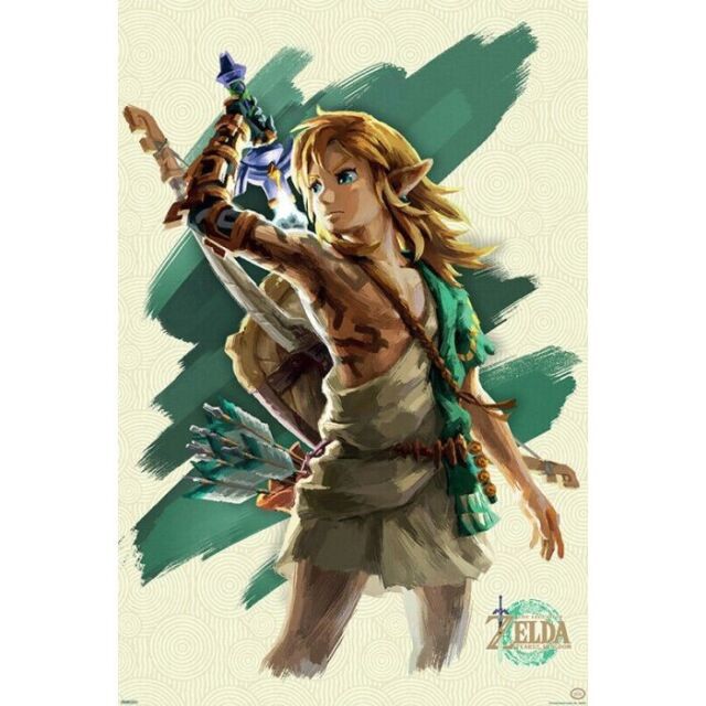 Laminated Zelda Ocarina of Time Songs Video Game Gaming Poster Dry Erase  Sign 24x36 : : Home