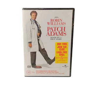 Patch Adams DVD Movie Drama Comedy Medical School Doctor Robin Williams Laughter - Picture 1 of 12