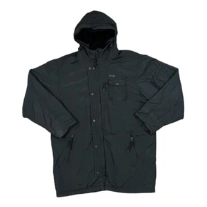 Vintage SCHOTT NYC Type N3-B Extreme Cold Weather Parka Coat Jacket Medium Black - Picture 1 of 7