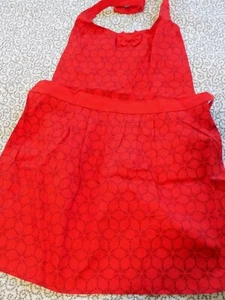 Avon Red Bib Apron for Girl ~ Age 6+ ~ NWOT - Picture 1 of 1