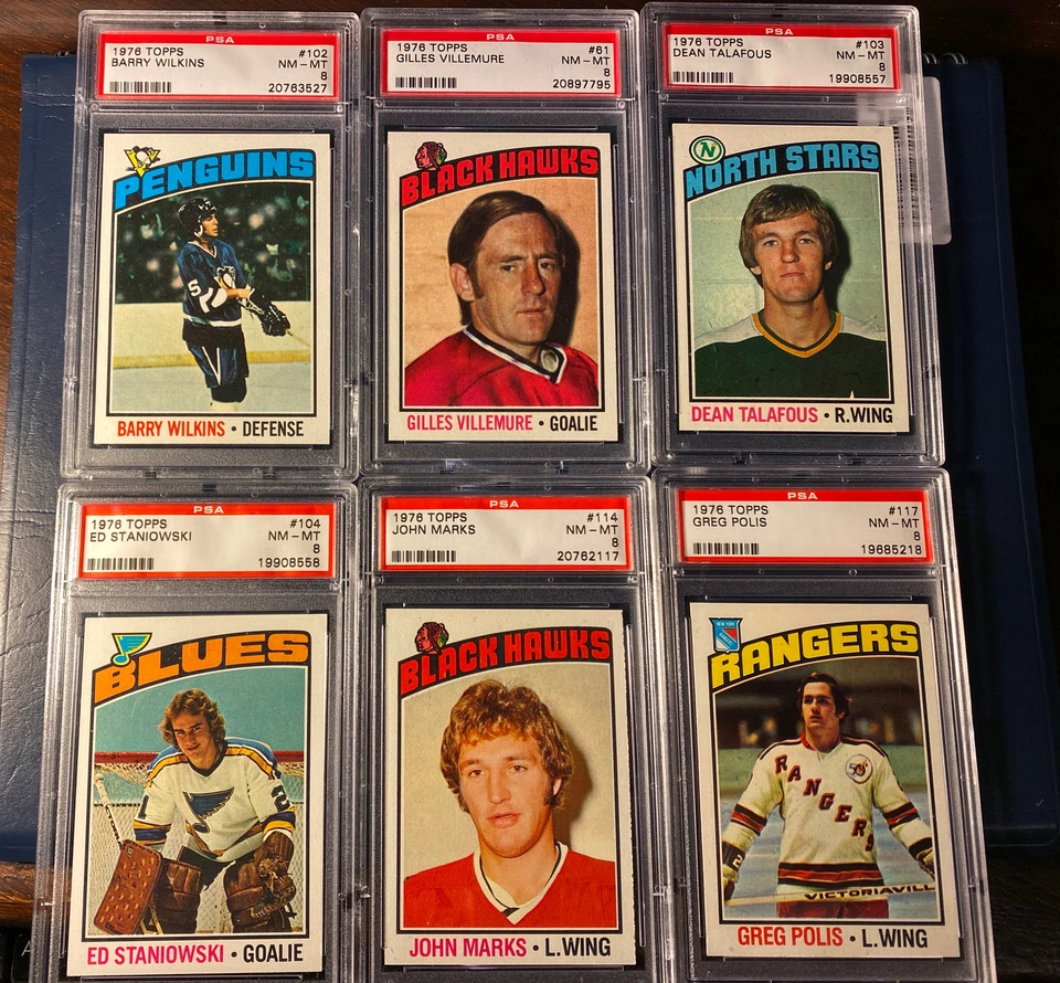 1974 & 1976 Topps Hockey PSA Graded Pick from List - Image 1 of 1