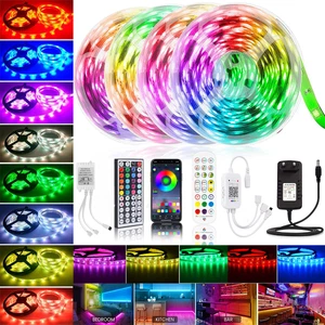 LED Stripe RGB Leiste Streifen 5050 Band Wasserdicht Leuchte Lichterkette 1-30m - Bild 1 von 25