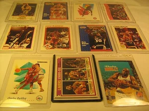 Lot of 11 Basketball Cards STOCKTON Thomas JABBAR Barkley ROBINSON [b5b4] - Picture 1 of 4