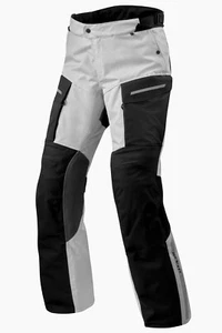 PANTALONI MOTO REV'IT OFFTRACK 2 IMPERMEABILE 3 STRATI H2O SILVER BLACK TG L - Picture 1 of 2