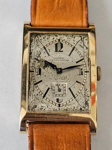 VULCAIN-"CHRONOMETRE"-MANUALE-DECO'-OVERSIZE-ORO ROSA 18KT (0,750)-FIRMATO-BOX - Picture 1 of 24