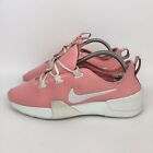 Nike Ashin Bleached Coral Running Shoe Womens Size 8.5 Pink White Athletic Walk
