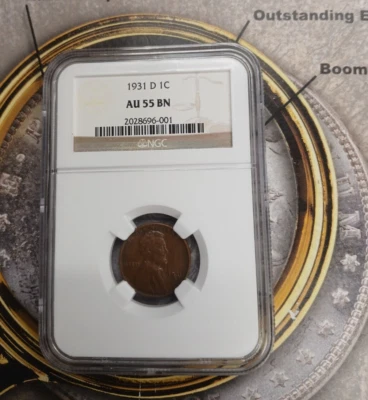 1931 D 1C AU 55 BN 2028696-001   TP-6733 - Image 1 of 2