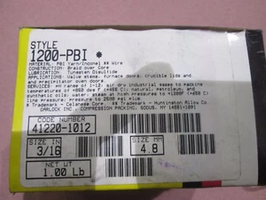 Garlock 3/16" 4.8mm 1200-PBI 1200PBI Mechanical Packing 1 lb - Picture 1 of 4