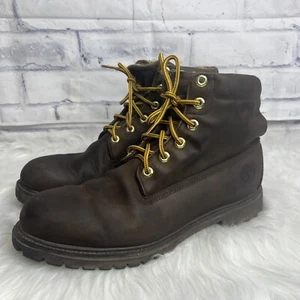 Timberland 6-Inch Basic Waterproof Brown Nubuck Men's Boots 98525 US Size 11.5 - Picture 1 of 6