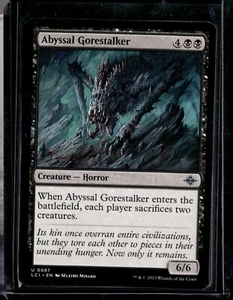 Abyssal Gorestalker - 87 - LCI - NM - MTG Magic the Gathering - Picture 1 of 1