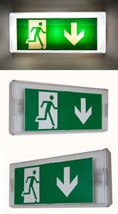 Luz continua luz de emergencia iluminación de emergencia salida de emergencia luz de vía de escape luz de emergencia - Imagen 1 de 1
