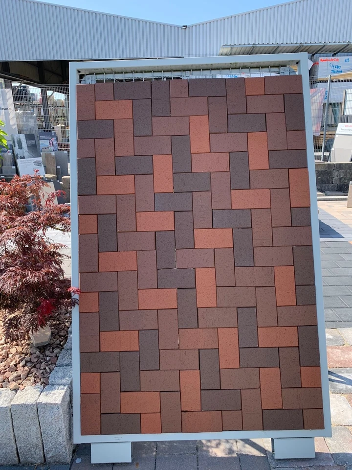 KLINKERPFLASTER | Terracotta rot-braun, gefast, 200x100x52mm - Bild 1 von 1