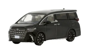 Model 1 Toyota Alphard Black LHD C33602 1:64 - Picture 1 of 1