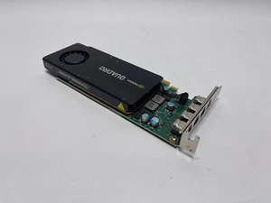 HP NVIDIA Quadro K1200 4GB GDDR5 GPU 4x Mini-DisplayPort Low-Profile Video Card - Picture 1 of 5