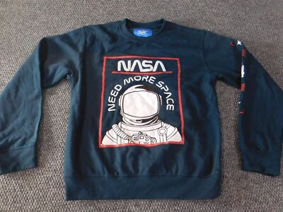 Suéter Ochenta y Ocho Niños Extra Grande Azul NASA Traje Espacial Planetas Foto 1 de 4