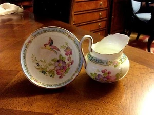 Tuscan Fine English Bone China Creamer Sugar porcelain dishes England - Imagen 1 de 5