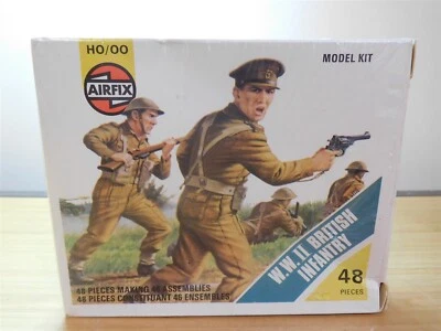 Figuras modelo AIRFIX HO/00 - Infantería Británica Segunda Guerra Mundial 48 piezas - Nuevo en caja Envío gratuito Foto 1 de 2