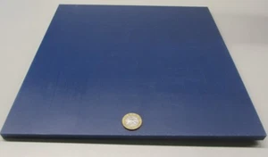 Tivar 88 Blue UHMW PE Sheet .375" (3/8") Thick x 12" x 12", UV Stabilized - Picture 1 of 12