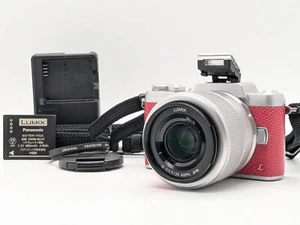 360 shot[MINT] Panasonic Lumix DMC-GF7 Pink 16MP Digital Mirrorless + 25mm Japan - Picture 1 of 22
