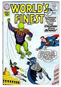 WORLD'S FINEST Comics #116 in VF a 1961 DC Silver Age comic w/ SUPERMAN & BATMAN - Picture 1 of 2